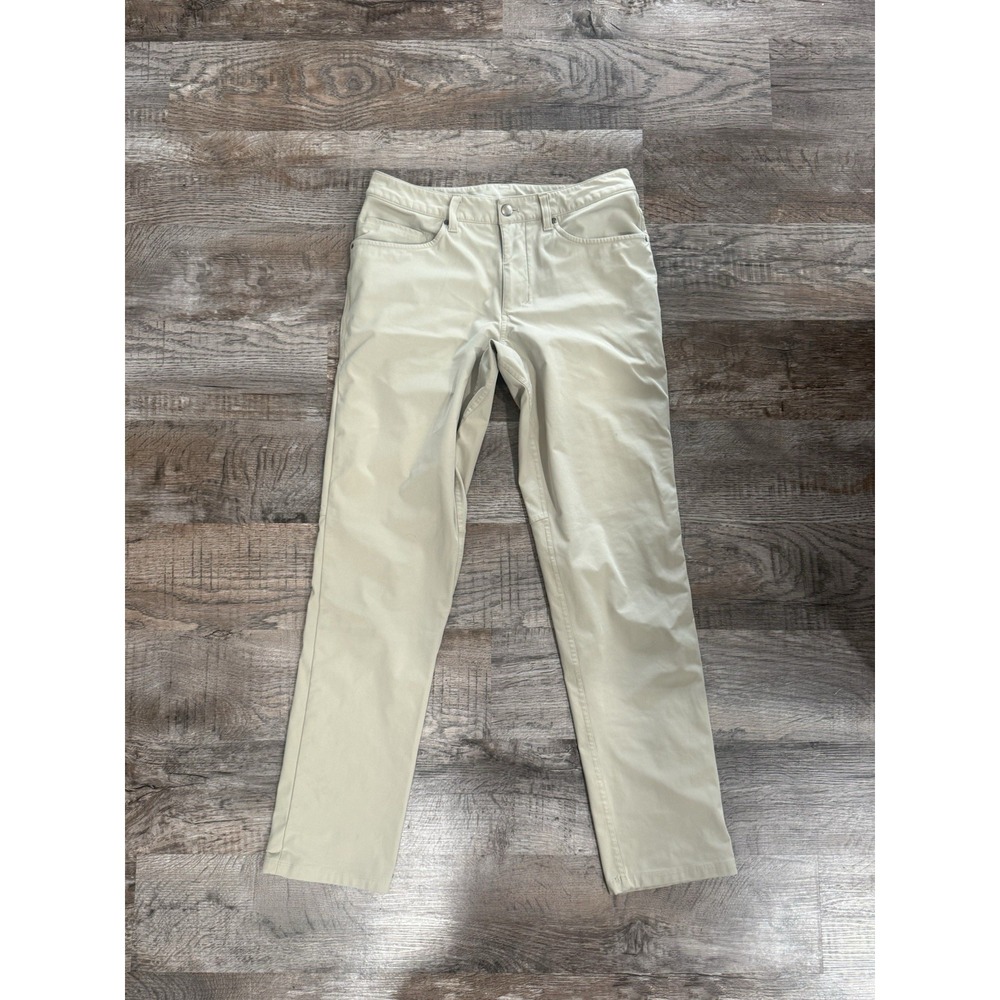 Lululemon Men's Khaki Performance Pants ABC Style Estimated Medium